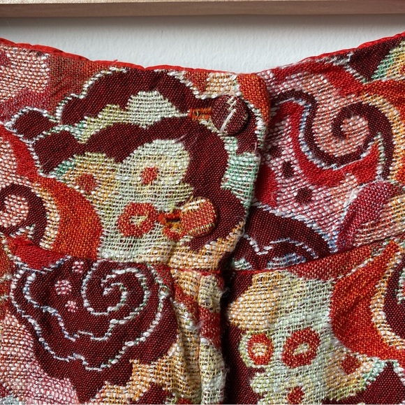 Elegant Multicolor Patterned Skirt fits women’s XS - Picture 5 of 14